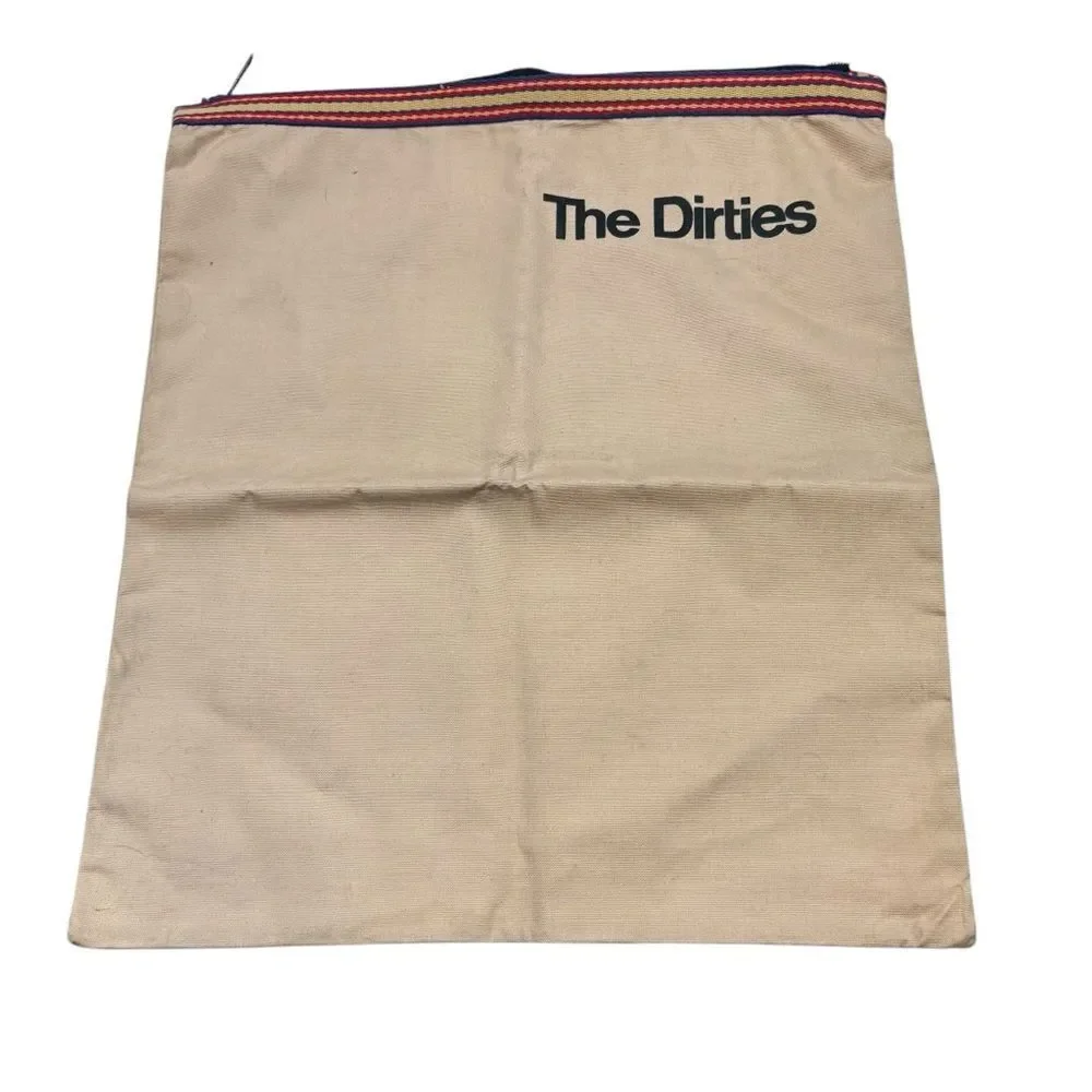 Tan Lined‎ “The Dirties” Zip Top Wet Bag